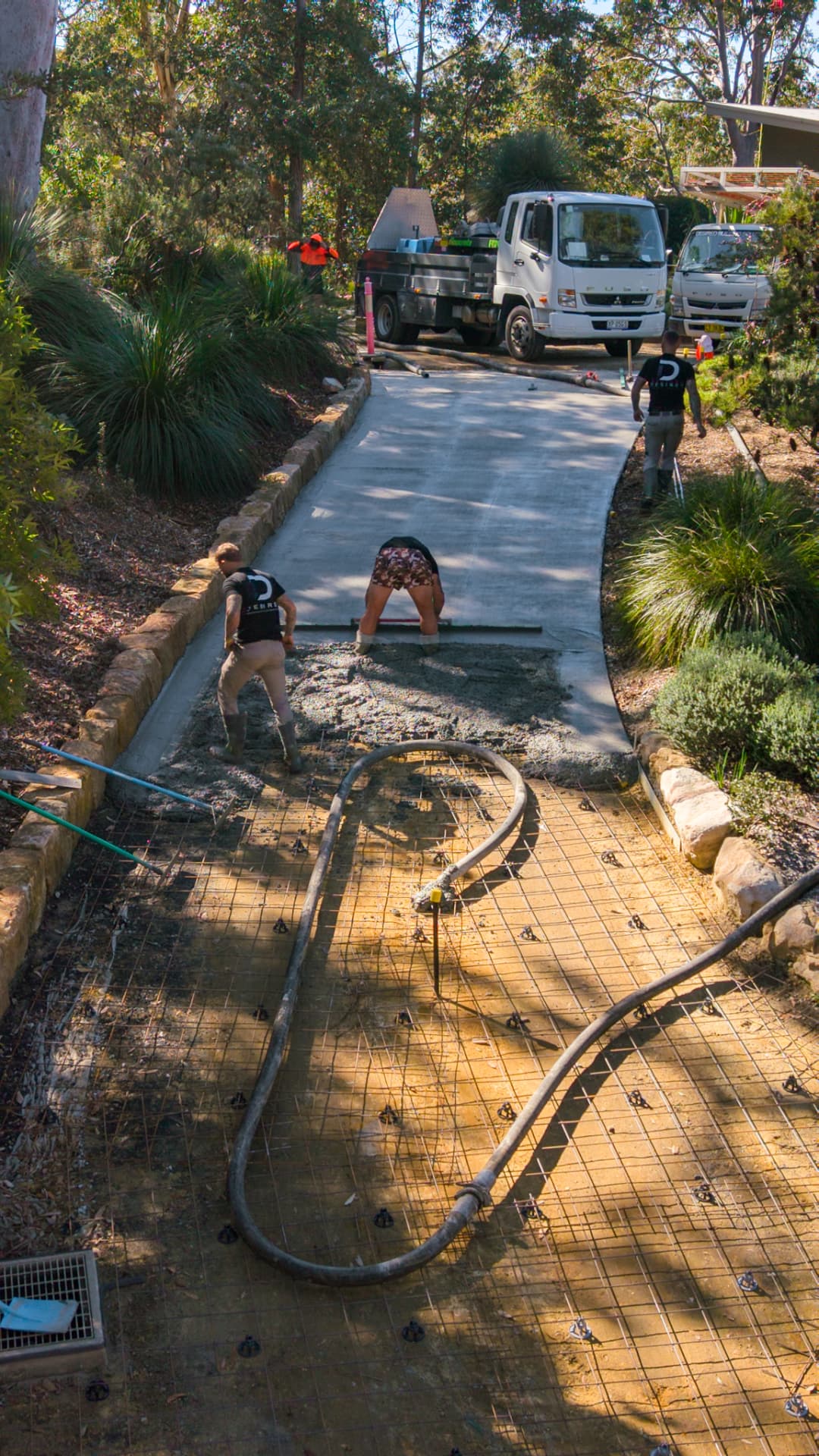 Desired Building Solutions concrete pour